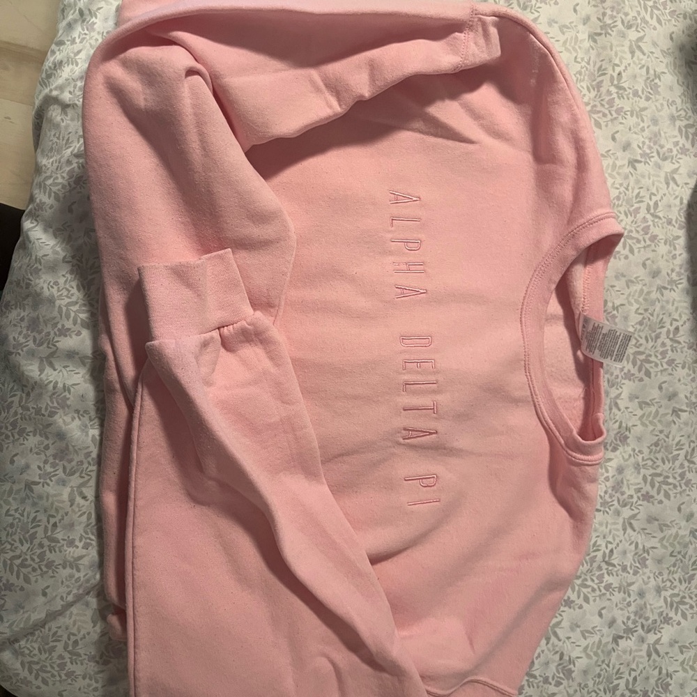 Alpha Delta Pi ADPi Pink Sweatshirt